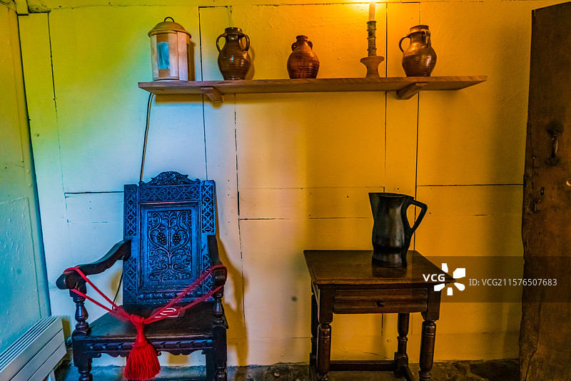 英国英格兰沃里克郡莎士比亚故居图片素材