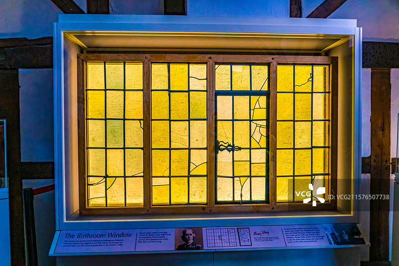 英国英格兰沃里克郡莎士比亚故居图片素材