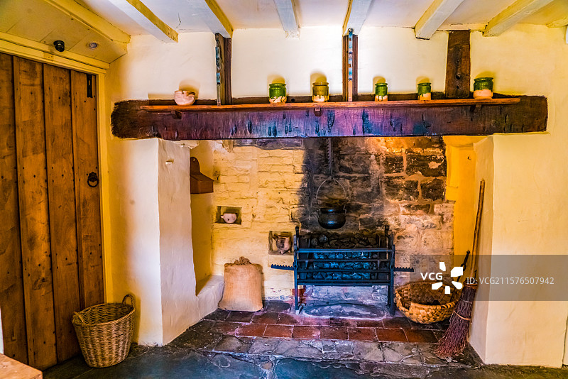 英国英格兰沃里克郡莎士比亚故居图片素材