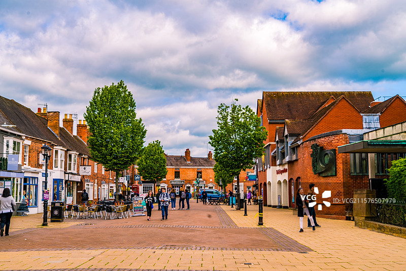 英国英格兰沃里克郡莎士比亚故居图片素材