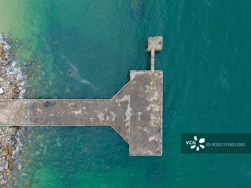 深圳大鹏鹅公湾，清晨无人绝美风景！图片素材