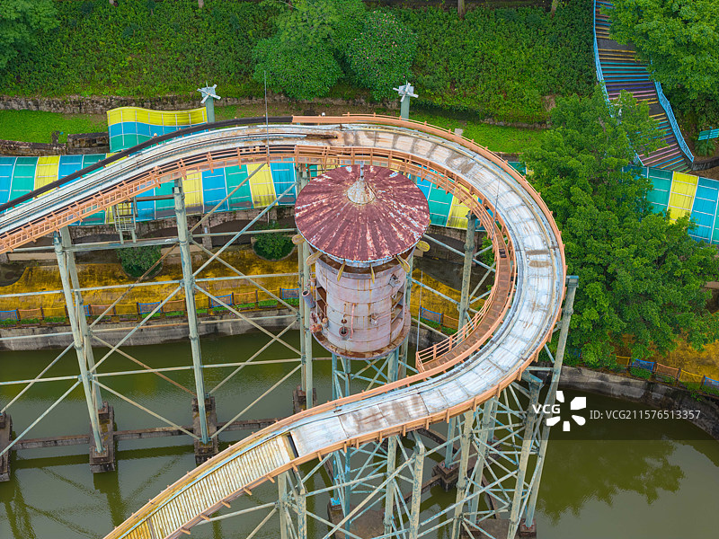 深圳东部华侨城，海菲德小镇，航拍自然风光！图片素材