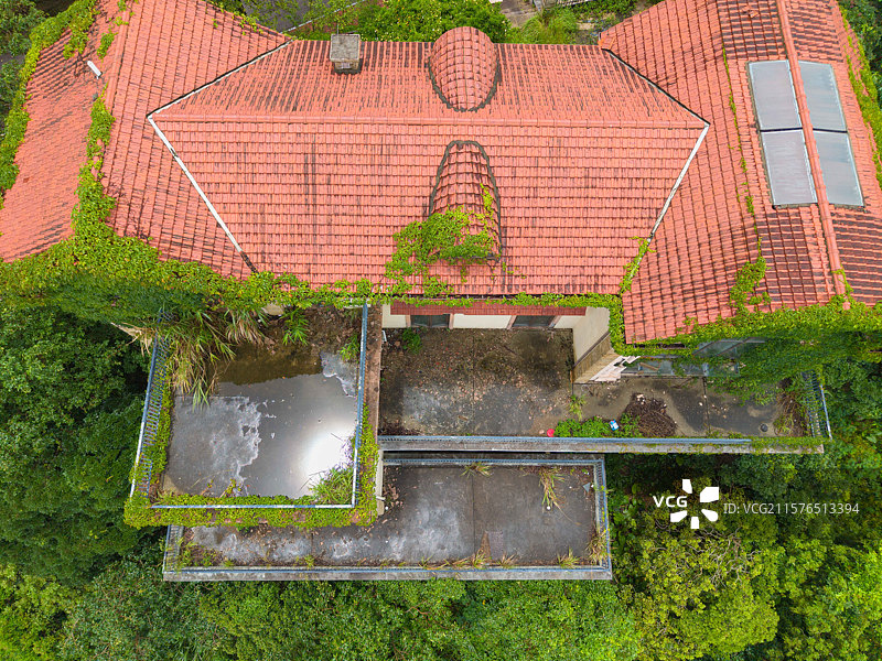 深圳东部华侨城，海菲德小镇，航拍自然风光！图片素材