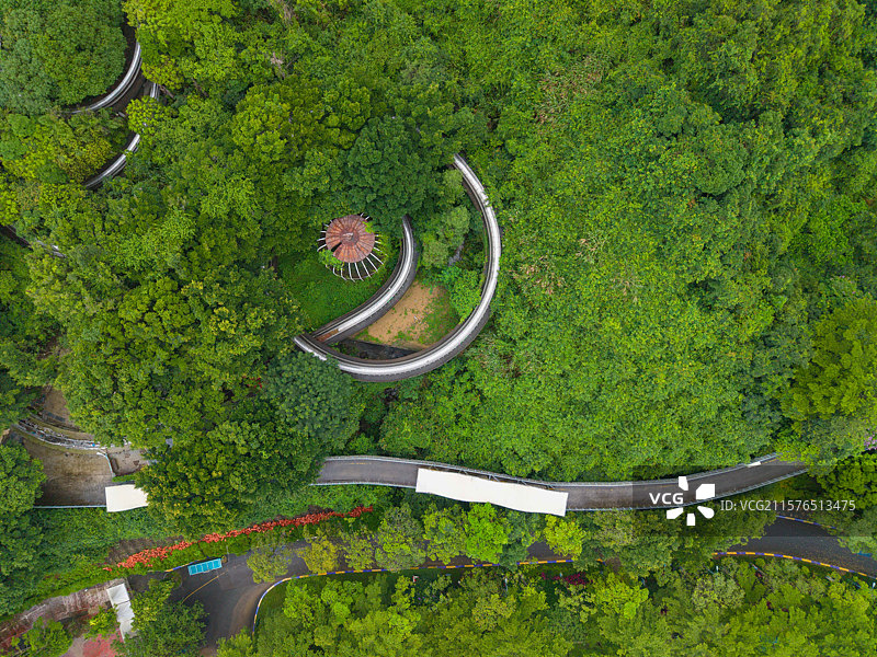 深圳东部华侨城，海菲德小镇，航拍自然风光！图片素材