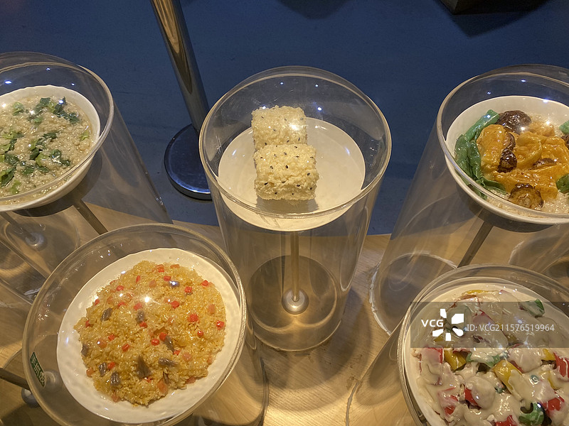 食品展示，拍于隆平水稻博物馆，湖南长沙图片素材