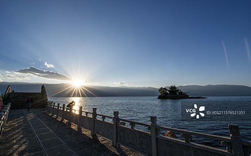 大理洱海图片素材