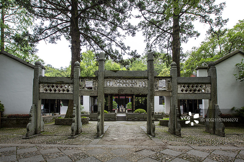 白鹿洞书院建筑景观图片素材