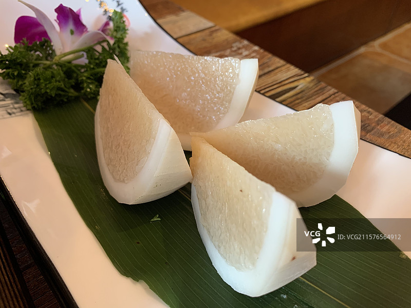 海南椰子饭图片素材