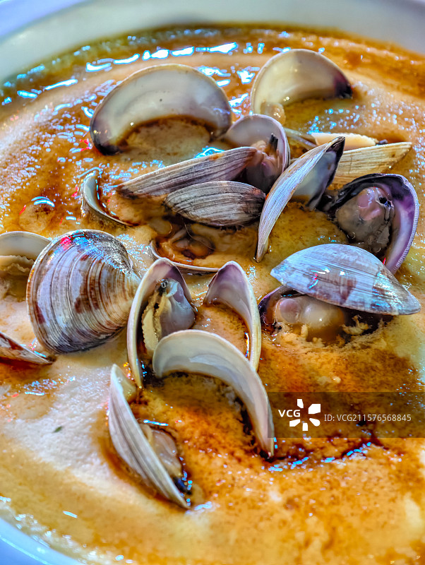 文蛤蒸蛋图片素材