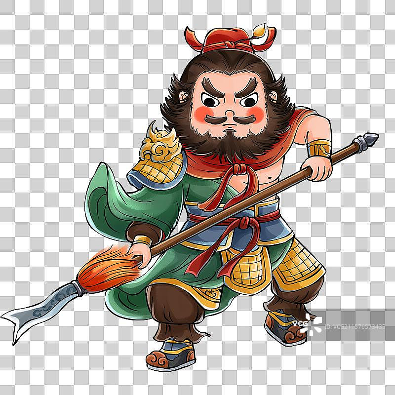 五虎上将张飞图片素材