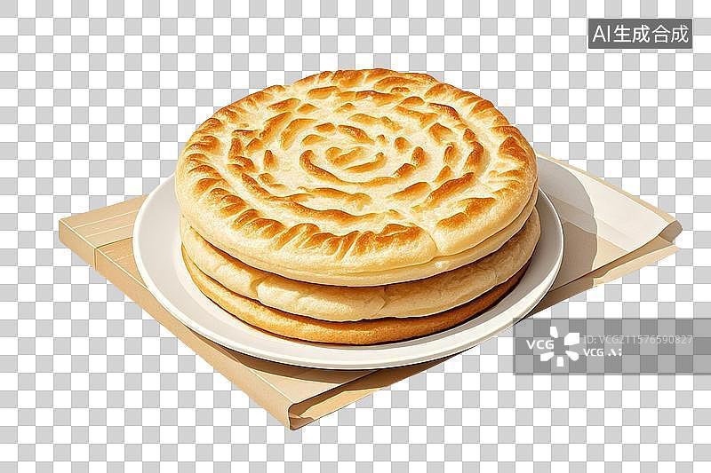【AI数字艺术】新鲜锅饼的8K高清插画摄影图像图片素材