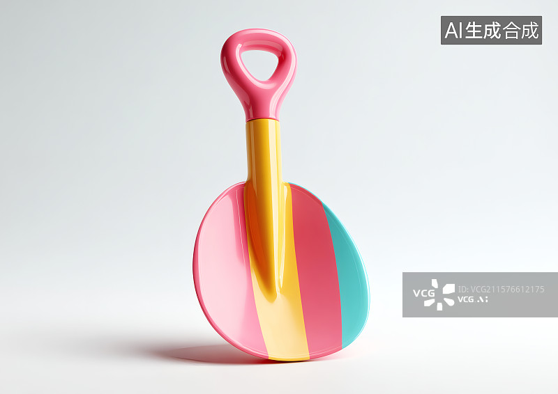 【AI数字艺术】一把卡通铲子图片素材