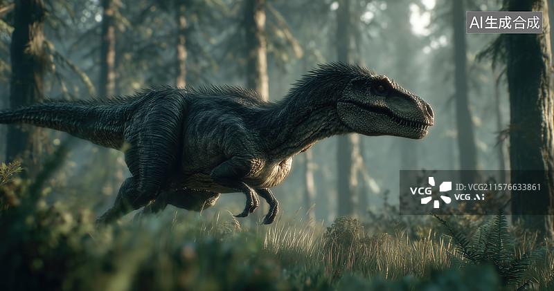 【AI数字艺术】恐龙概念图图片素材
