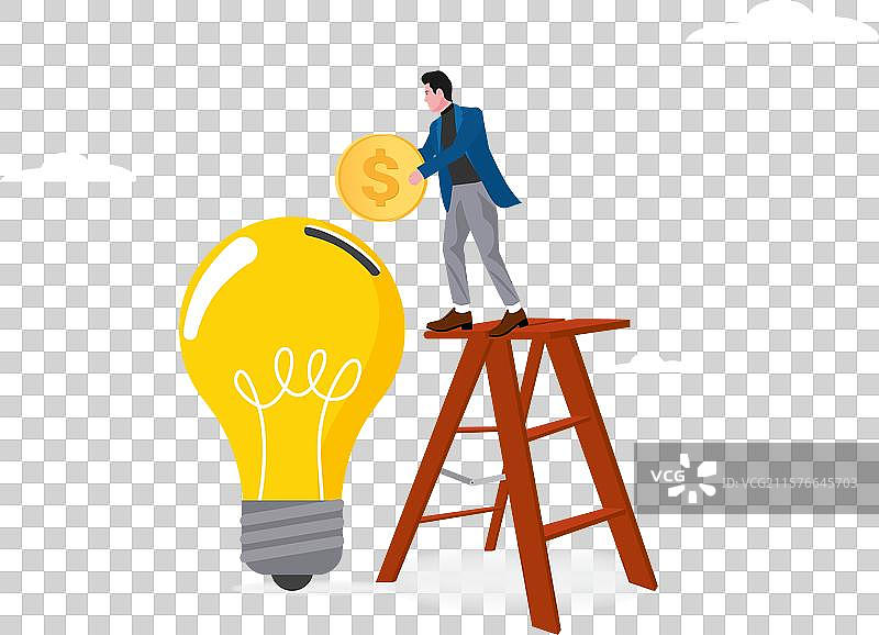 投资新创新项目的资金或风险投资图片素材