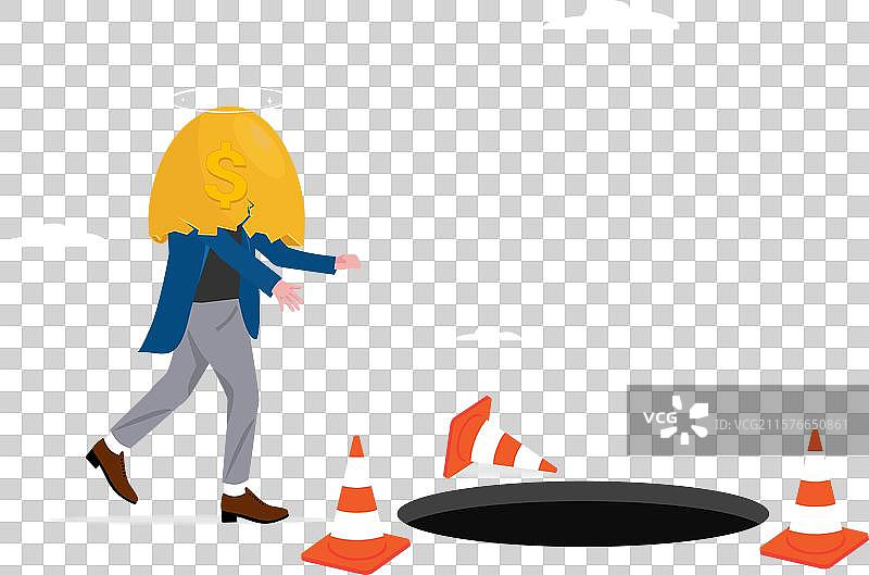 投资诈骗、金融欺诈或非法行为图片素材