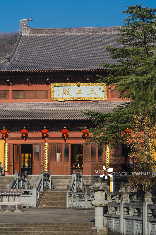 浙江金华智者寺图片素材