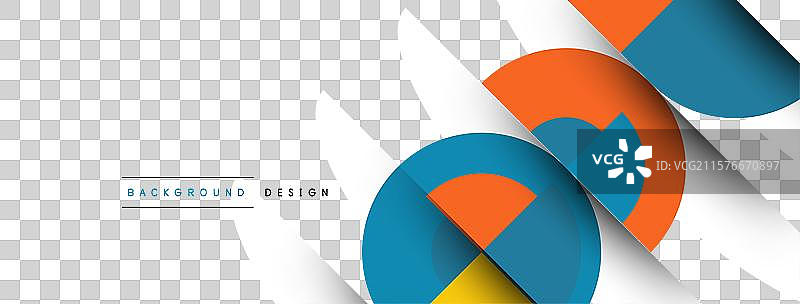 几何设计抽象背景 - 圆形图片素材