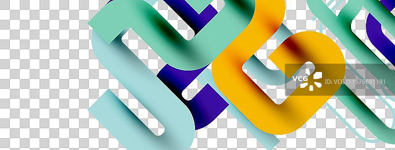 抽象背景曲线线条极简几何图形图片素材