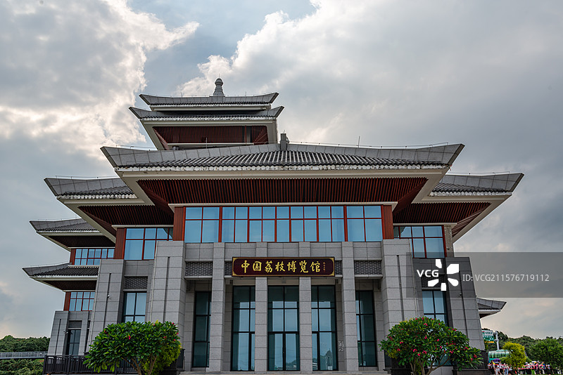 高州荔枝主题公园（柏桥服务区、荔枝博物馆），中国广东省茂名市高州市根子镇图片素材