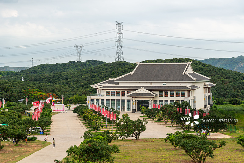 高州荔枝主题公园（柏桥服务区、荔枝博物馆），中国广东省茂名市高州市根子镇图片素材