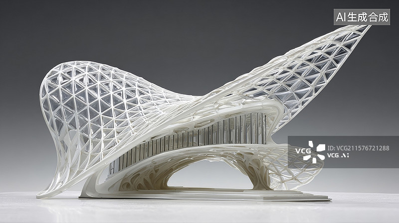 【AI数字艺术】现代建筑背景素材图片素材