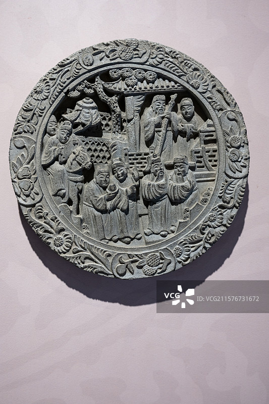 浙江宁波保国寺古建筑博物馆藏品图片素材