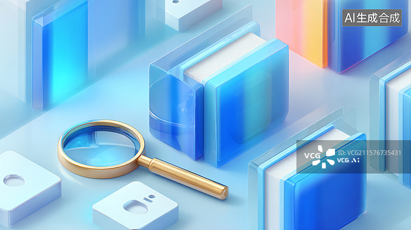 【AI数字艺术】科技概念商务背景图片素材