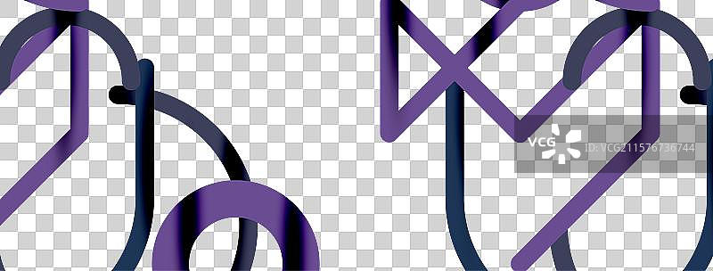 抽象背景中的圆形和多彩的圆圈图片素材