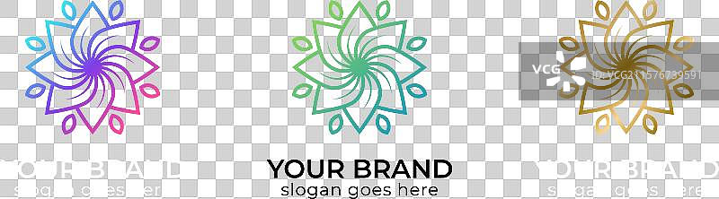 抽象而优雅的曼陀罗花或美丽图片素材