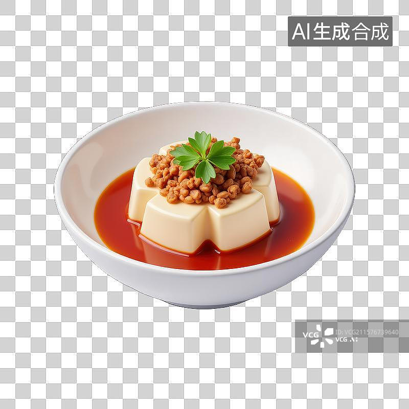 【AI数字艺术】传统中餐麻婆豆腐烧豆腐图片素材