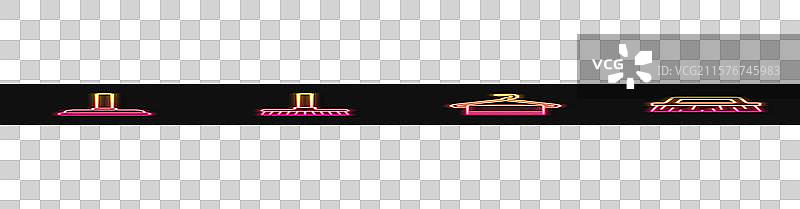 将毛巾放在挂架上，橡胶搋子手柄。图片素材