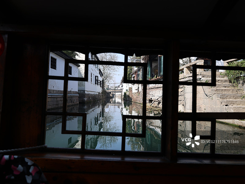 平江路，平江历史街区，中国大运河遗产点，古建筑，苏州古街，图片素材