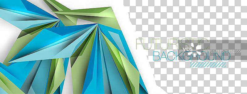 极简几何抽象背景低多边形图片素材