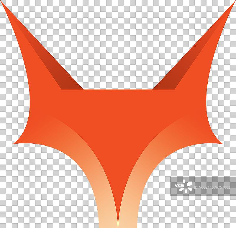 狐狸头标志 狐狸图标图片素材