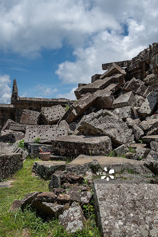 Preah Vihear Temple 柏威夏寺图片素材