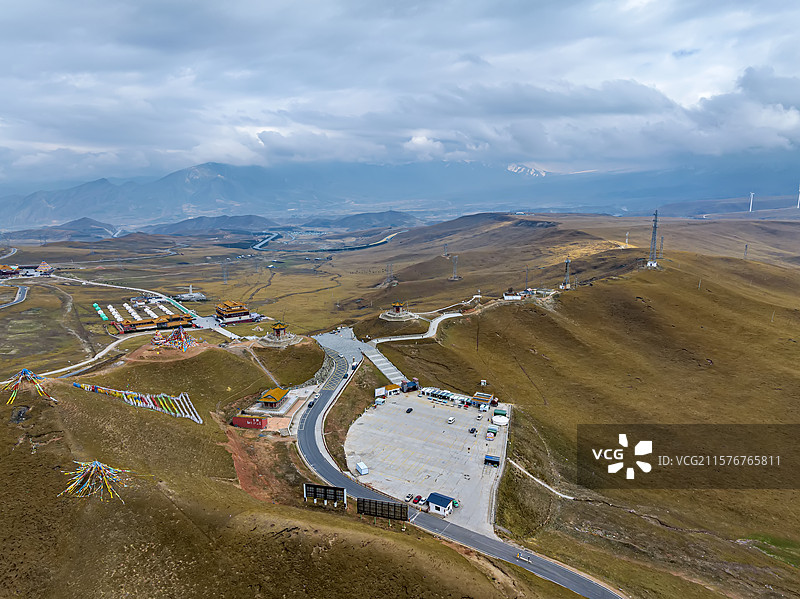 青海西宁市湟源县日月山图片素材