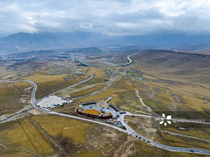 青海西宁市湟源县日月山图片素材