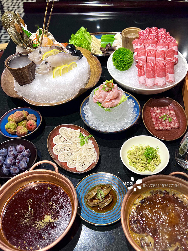 海鲜火锅图片素材