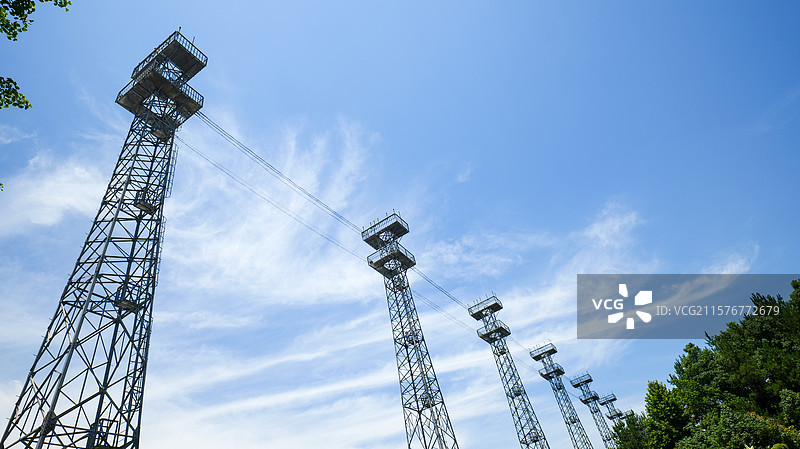 飞机引导塔信号塔图片素材