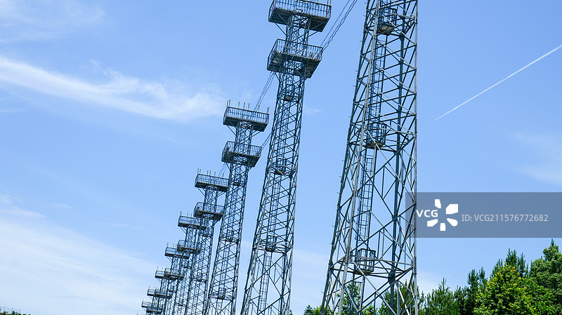 飞机引导塔信号塔图片素材