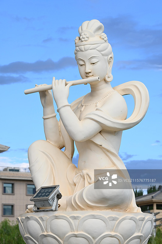 敦煌党河风情线图片素材