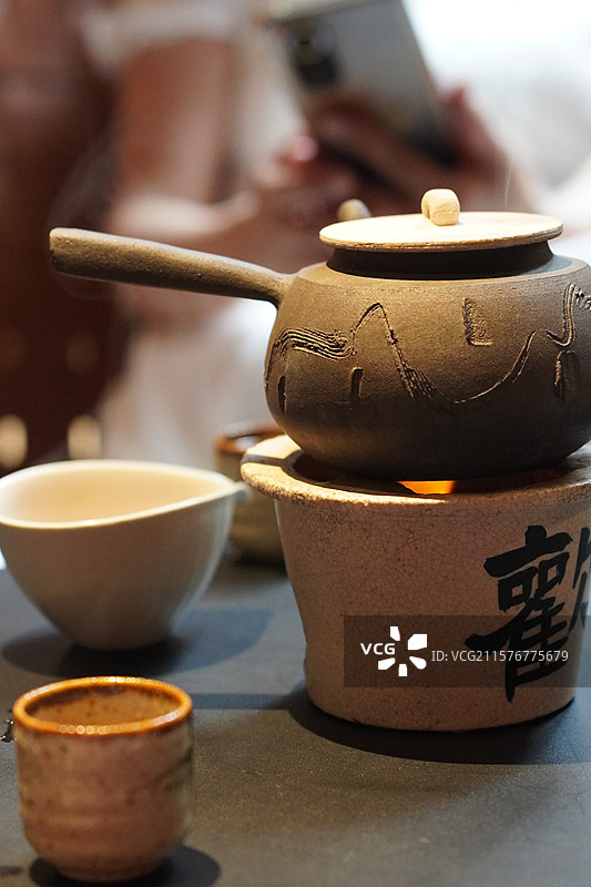 围炉煮茶图片素材