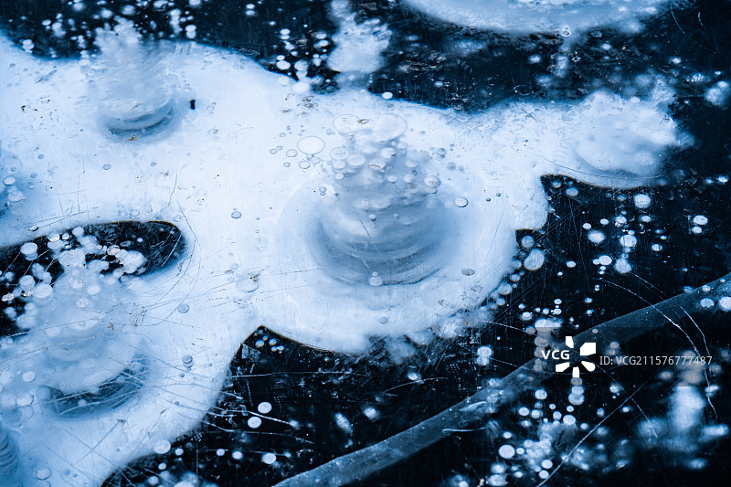 桃源仙谷气泡湖图片素材