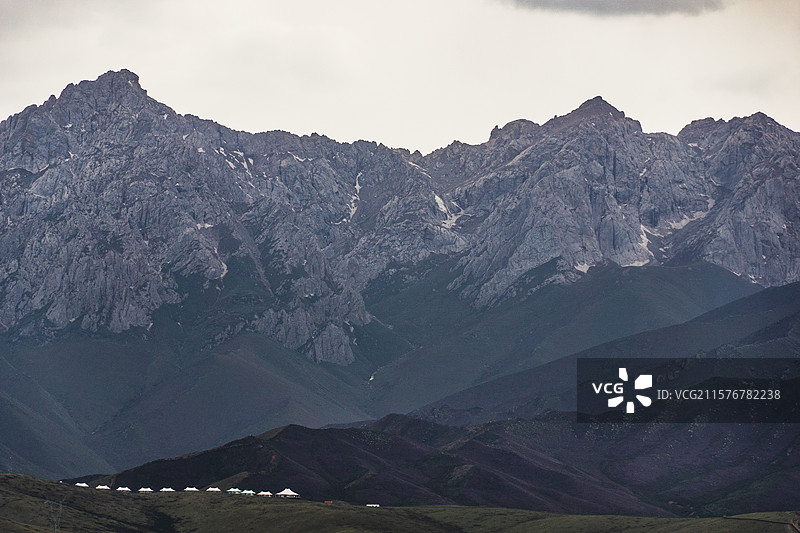 马牙雪山 碳窑沟 乌鞘岭 天祝小三峡 高山紫杜鹃 喜鹊岭 天祝藏族自治县 武威 天互公路 扎碾公路图片素材