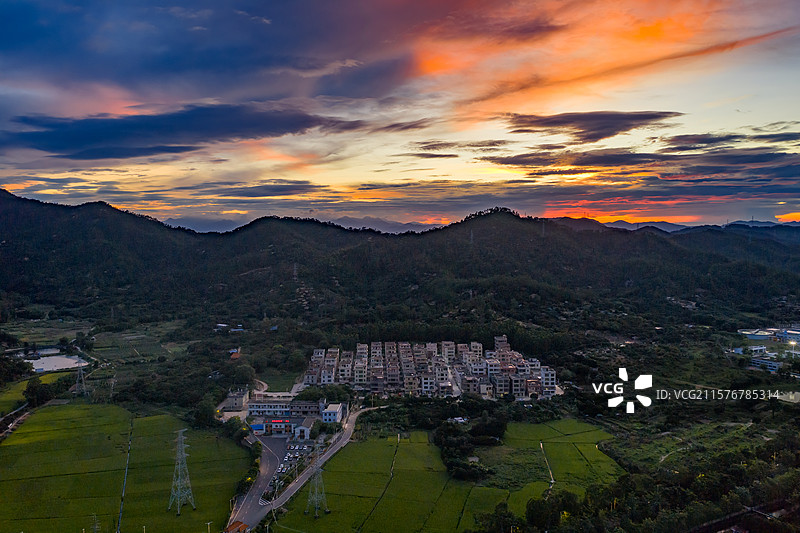 珠海斗门最美乡村图片素材