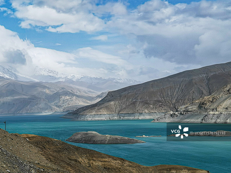 班迪尔蓝湖图片素材