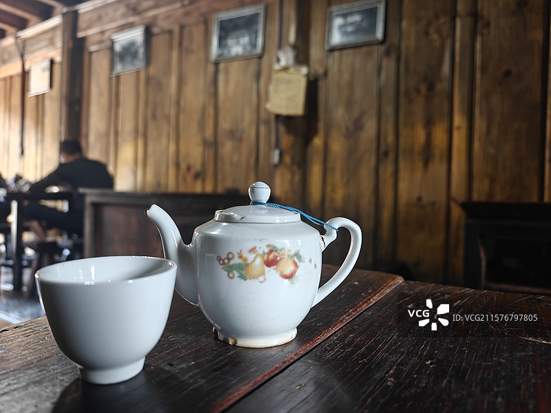 保山板桥百年老茶馆图片素材