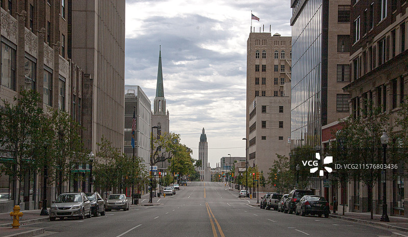 塔尔萨市区景色图片素材