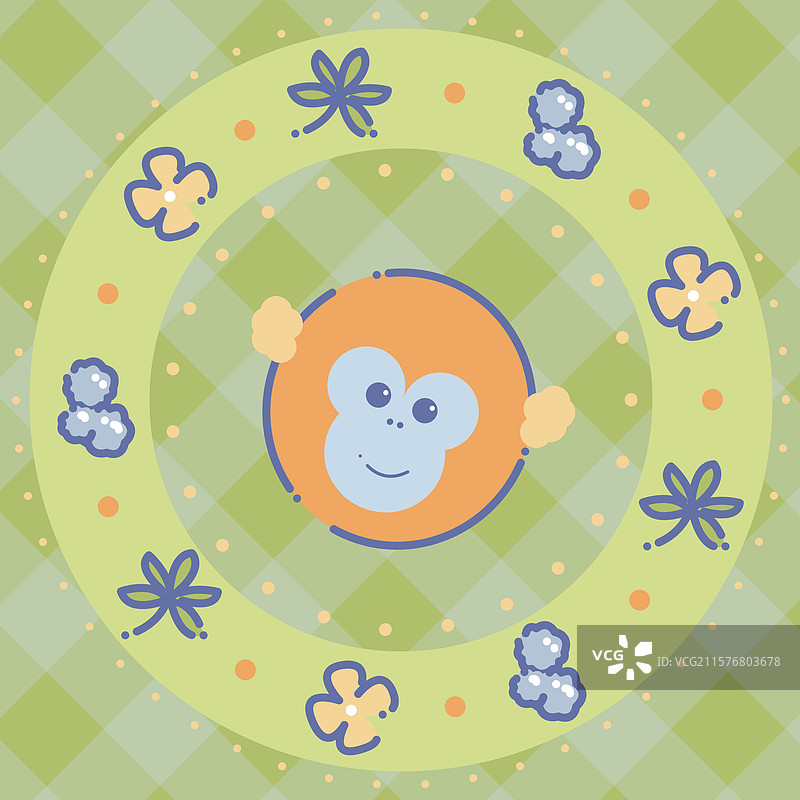 Q萌金丝猴图片素材