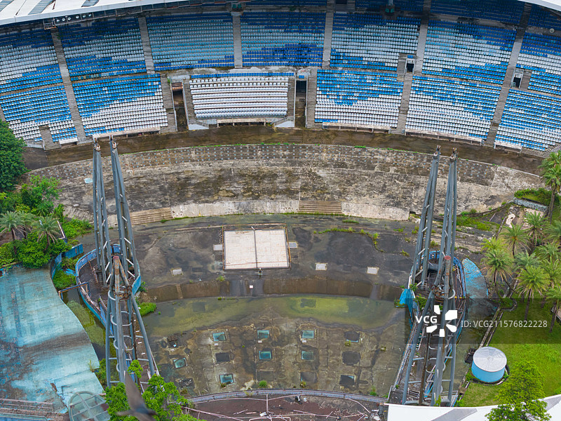 深圳东部华侨城，海菲德小镇，航拍自然风光！图片素材